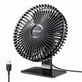 Portable USB Desk Fan with 90° Adjustable Cooling, Ultra-Quiet Operation, and 3 Speed Settings for Home and Office Use