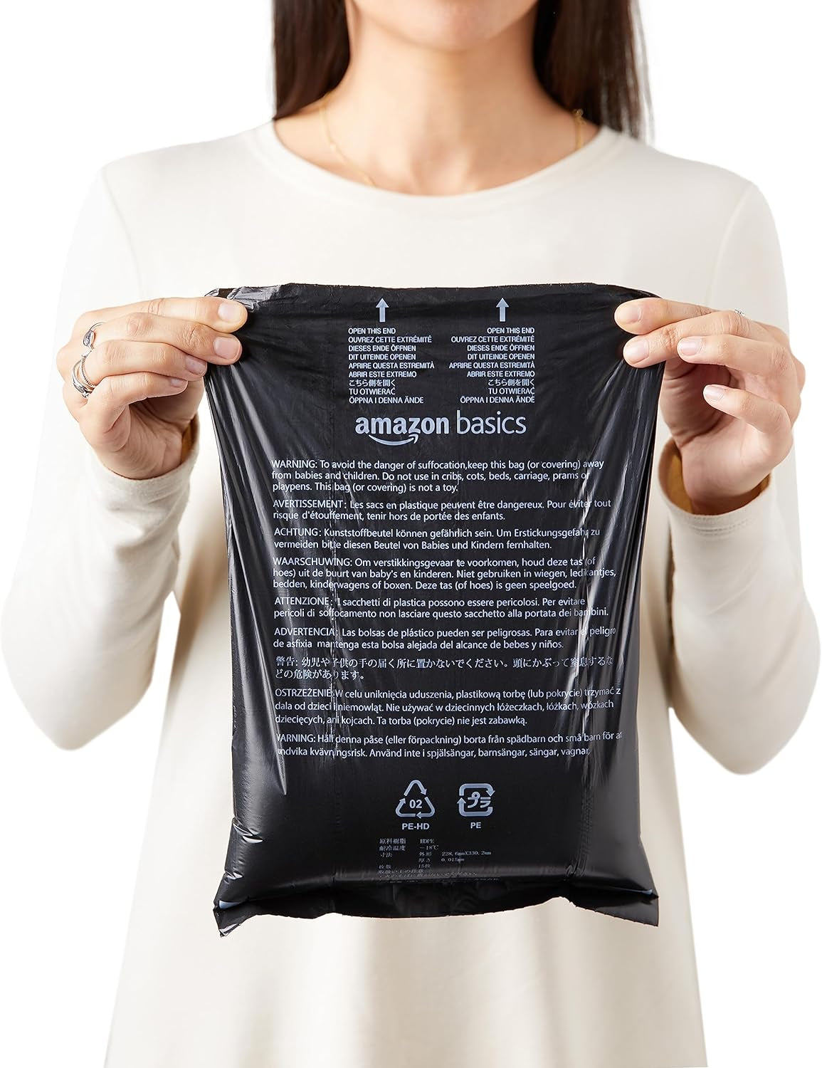 Eco-Friendly Dog Poop Bags with Dispenser & Leash Clip - 300 Unscented Bags (20 Packs of 15)