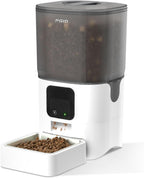 Smart 6L Wi-Fi Pet Feeder with APP Control, Dual Power & Anti-Clog System - Perfect for Cats and Dogs!