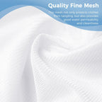 Mesh Laundry Bags, Washing Machine Wash Bags, Reusable and Durable Mesh Wash Bags for Delicate Blouse, Hosiery, Underwear, Bra, Lingerie and Baby Clothes, Great for Travel Storage Organization